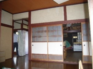 くになかのいえ　玄関　ビフォー
