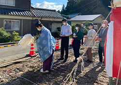 地鎮祭・着工