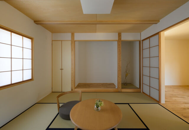 粟田部町の平屋